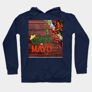 Cinco De Mayo Holiday Decorations Hoodie